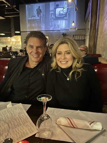 Couple at dinner